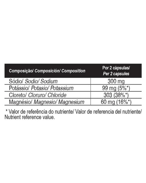 Cápsulas de Sal - 60 Cápsulas - Gold Nutrition