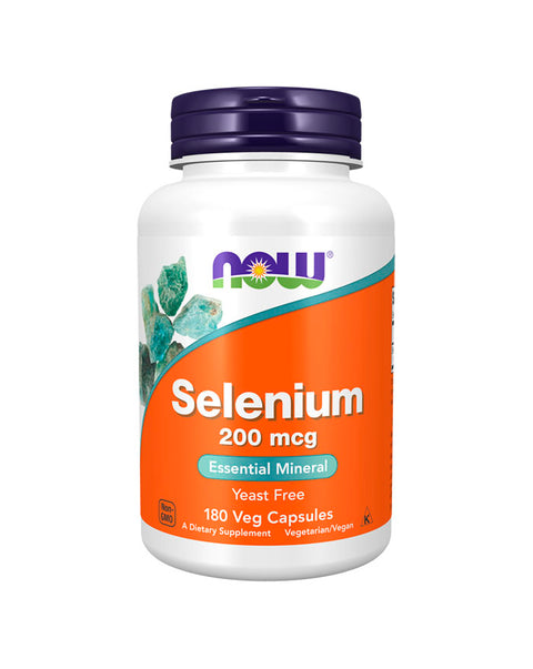 Selenium 200mcg - 180 Cápsulas - Now Foods