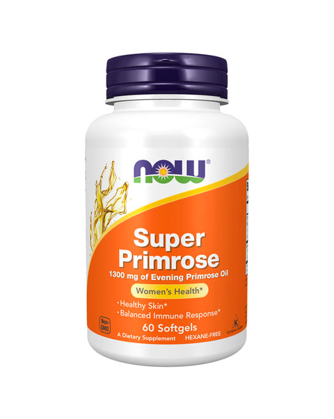 Super Primrose 1300mg - 60 Cápsulas - Now Foods