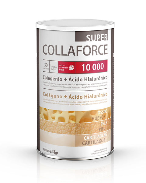 Super Collaforce 10000mg Colagénio + Ácido Hialurónico - 450 grs - Dietmed