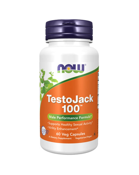 Testojack 100 - 60 Cápsulas - Now Foods