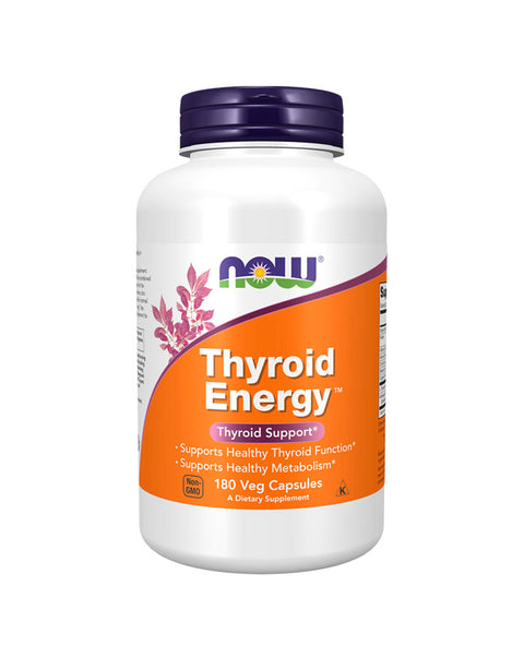 Thyroid Energy - 180 Cápsulas - Now Foods