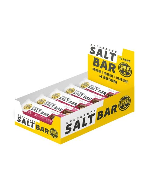 Total Energy Salt Bar Chocolate, Caju e Arando - Caixa 15uni x 40g - Gold Nutrition