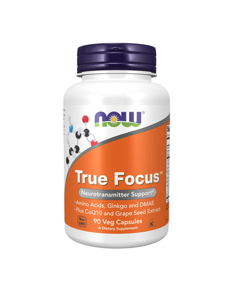 True Focus - 90 Cápsulas - Now Foods