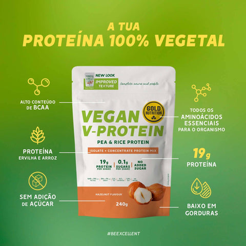 V-Protein Avelã - 240 grs - Gold Nutrition