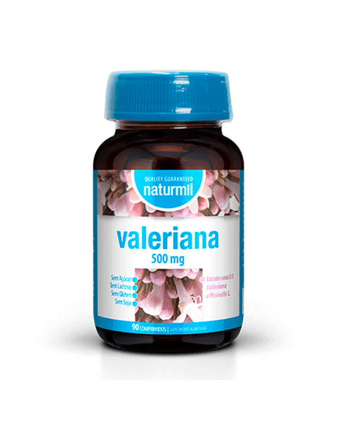 Valeriana 500mg - 90 Comprimidos - Naturmil