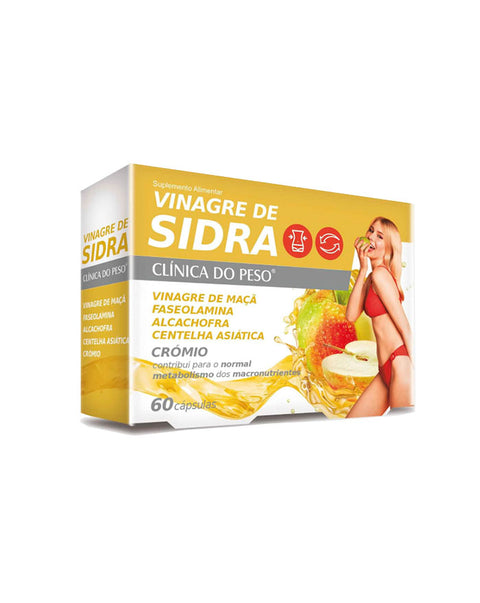 Vinagre de Sidra - 60 Cápsulas - Clinica do Peso Fharmonat