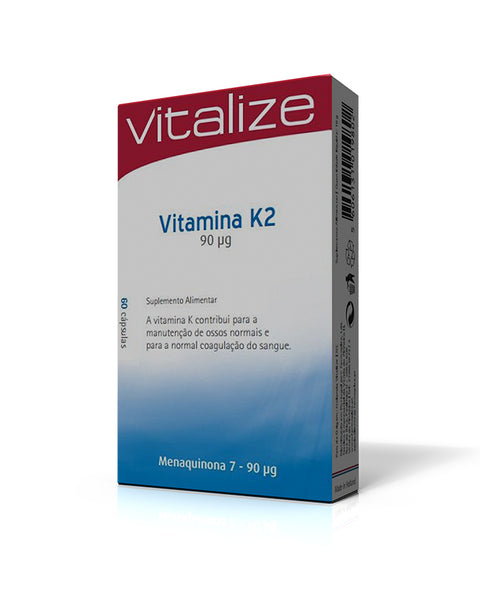 Vitamin K2 90µg - 60 Capsules - Vitalize